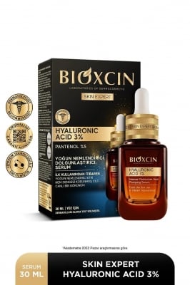 BIOXCIN Bioxcin Hyaluronic Acid  3% Имтензивно овлажняващ и намаляващ признаците на стареене серум - 30мл.