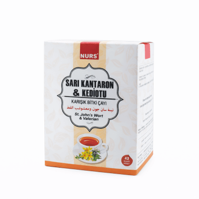 NURS Чай при депресия и стрес с валериана и жълт кантарион 42пак.