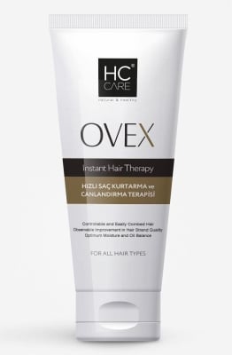 HC Care Ovex Мляко за бързо възстановяване и ревитализиране на косата с кератин и биотин - 200мл.