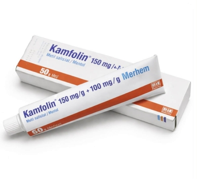 Kamfolin мехлем 150 mg/g + 100 mg/g – при болки в мускули и стави 