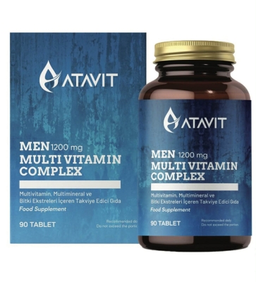 ATAVIT Men Multivitamin Complex 1200 mg – 90 таблетки 