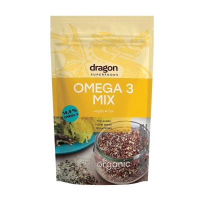 Био Омега 3 микс прах 200гр. Dragon Superfoods