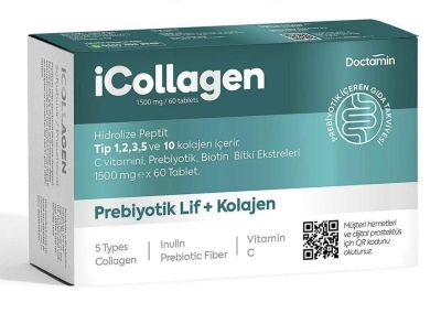 Колаген + пребиотик за кожа, стави и храносмилане – 60 таблетки 