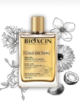 BIOXCIN Gold On Skin Сухо Олио 100 мл – За лице, тяло и коса с блясък и дълбока хидратация 