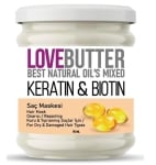 Love butter възстановяваща маска за коса с кератин и биотин за суха и увредена коса