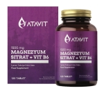 ATAVIT Магнезиум Цитрат + Витамин B6 1500 mg – 120 таблетки