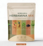 Herbamina Mix Билкова формула за контрол на теглото и детоксикация 20 сашета